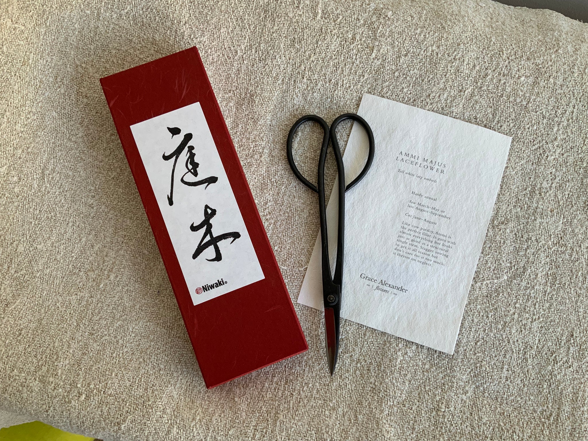 Niwaki Sentei Bonsai Scissors