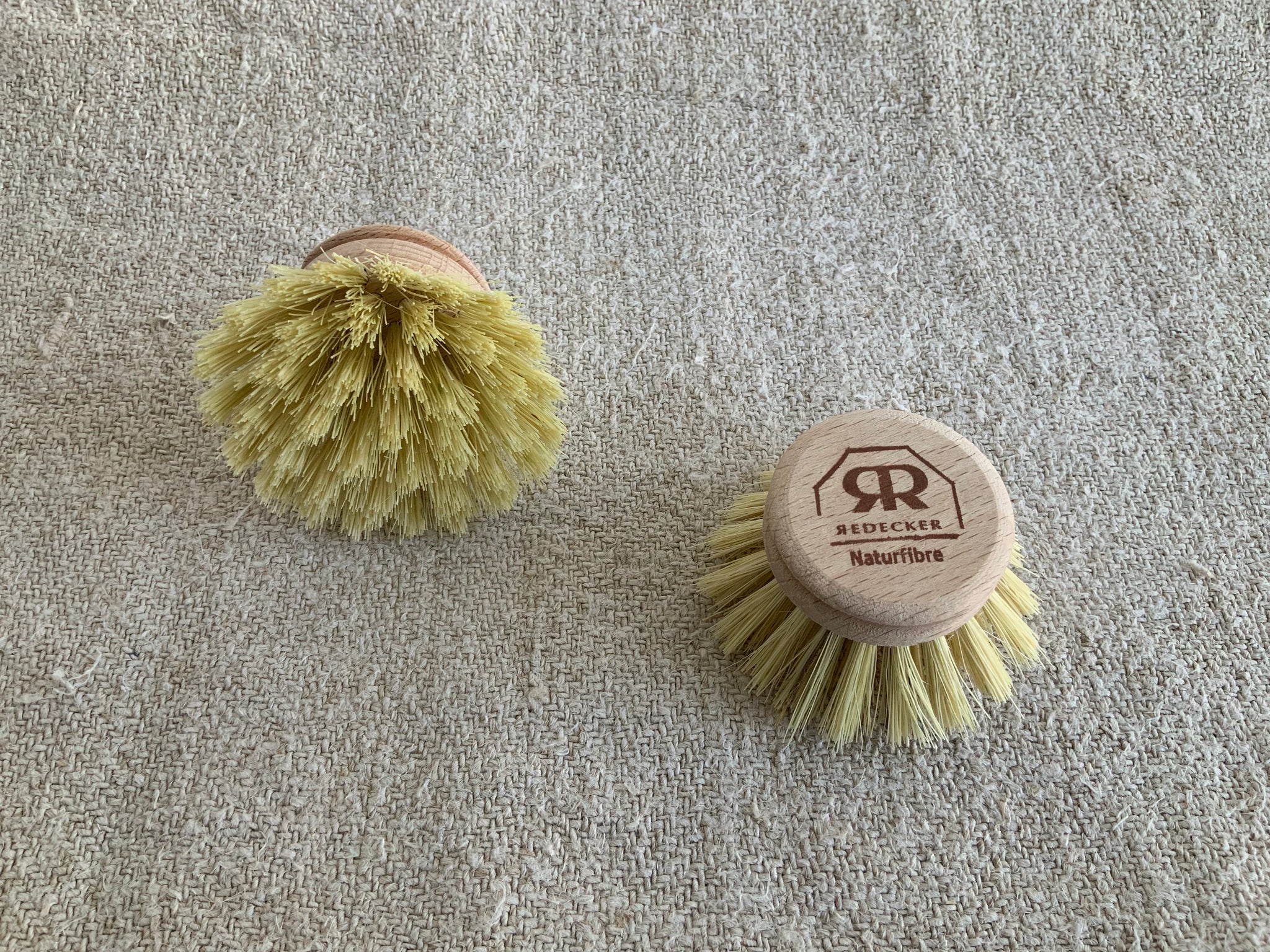 Wooden dish brush replacement head